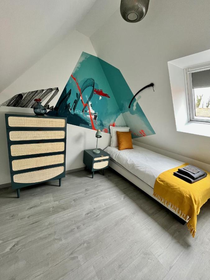 Bed and Breakfast Les Bobos A La Ferme La Madelaine-sous-Montreuil Exterior foto