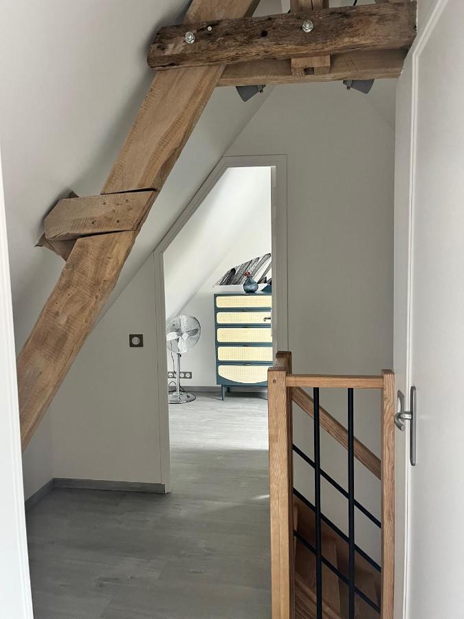 Bed and Breakfast Les Bobos A La Ferme La Madelaine-sous-Montreuil Exterior foto